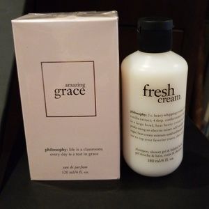 Philosophy amazing Grace parfum and fresh cream